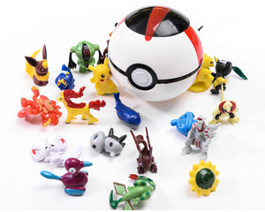 Vente en gros de jouets <span class=keywords><strong>Pok</strong></span>é Ball de 7 cm, Master Balls, poupées pour animaux de compagnie, jouets en forme de dessin animé pour enfants, cadeaux promotionnels - Product Image 3