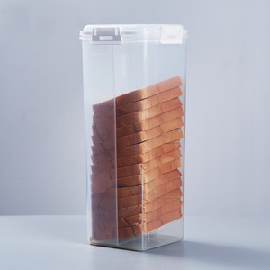 2024 <span class=keywords><strong>New</strong></span> hot-bán bánh mì nướng bánh sandwich bánh mì nướng bánh lưu trữ container được trang bị với một niêm phong Bìa - Product Image 2