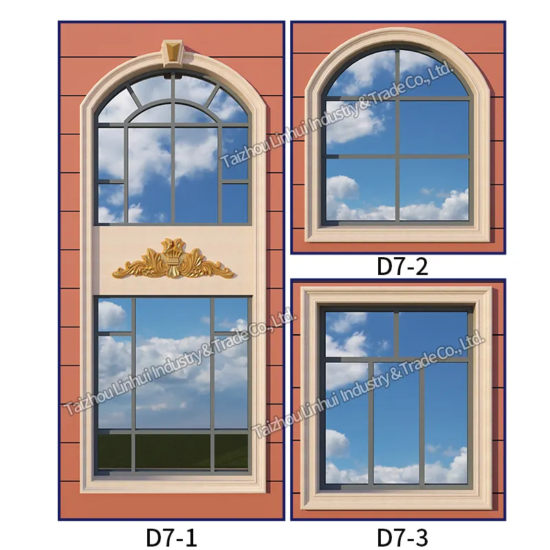 窓ガラス床コンクリート型セメントプラスチック装飾ドアフレーム外装住宅建物鋳造型