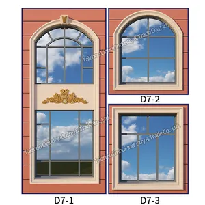 Hot Sale Top Quality window lintel sill concrete mold cement plastic decorative door frame exterior house building casting mould