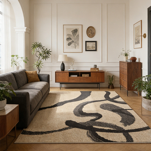 Tapis doux en velours cristal imprimé 3D, modernes et personnalisés, à faible MOQ, ODM/OEM, pour salon et chambre à coucher, tapis de sol de luxe - Product Image 1