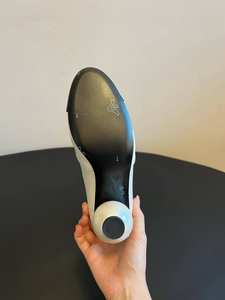 Botas de Mujer al por Mayor con Logotipo Personalizado, Diseño Colorblock, Perlas, Cuero Genuino, Invierno, Otoño, Cierre de Cremallera, Tacón Grueso, Aumento de Altura, Media Pantorrilla, Formales - Product Image 4