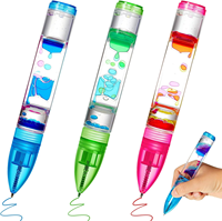 Liquid Motion Bubbler Pens Fidget Toys Jouets de bureau de bureau