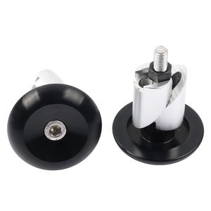 Poignées de guidon de 22 mm (7/8 po) avec bouchons d'extrémité pour moto Yamaha Honda KTM Husqvarna Kawasaki <span class=keywords><strong>GasGas</strong></span> EXC KLX CRF YZ YZF SXF - Product Image 4