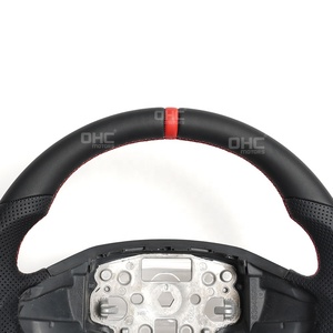 Volant en cuir complet OEM pour <span class=keywords><strong>Ford</strong></span> <span class=keywords><strong>Transit</strong></span> Tourneo <span class=keywords><strong>Custom</strong></span> 2017-2022 2020 Volant en cuir 2018 2019 2021 - Product Image 2