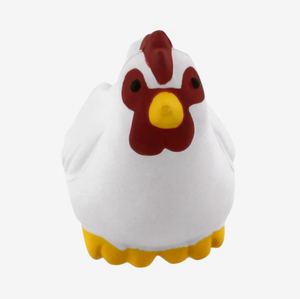 <span class=keywords><strong>Jouet</strong></span> anti-stress promotionnel <span class=keywords><strong>en</strong></span> mousse compressible <span class=keywords><strong>en</strong></span> forme de poulet, personnalisable avec logo, idéal pour événements agricoles, Pâques ou souvenirs publicitaires - Product Image 3