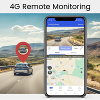 10 pouces Streaming Media 3 canaux enregistrement 4g Android 10 système miroir Gps Wifi Navigation ADAS DMS carte Sim visualisation à distance en direct