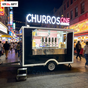 Remolque de Comida Cuadrado de Acero Inoxidable con Certificación CE DOT, Ideal para Helados, Yogur Congelado, Hamburguesas y Cocina Móvil Rápida - Product Image 5