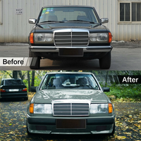 Kit de Conversión de Parachoques Delantero Estilo E63 para Mercedes-Benz Clase E W124 1988-1993, Kit de Carrocería Mejorado con Suministro Directo de Fábrica