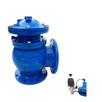 Vanne de décharge de boues à diaphragme à structure contrôlée YOUYI, hydraulique DN80-600 pour l'huile et l'eau