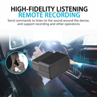 Localisateur d'alarme de véhicule Application gratuite Moniteur vocal Gestion de flotte Obd2 Gps Tracking Device Car With Microphone Obd Ii Gps Tracker
