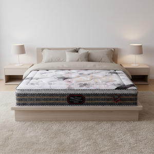 Hypo allergene Comfort Sleep Plush Feeling High-Carbon Pocket Coil Box Top Matratze mit komprimiertem Vakuum paket - Product Image 6