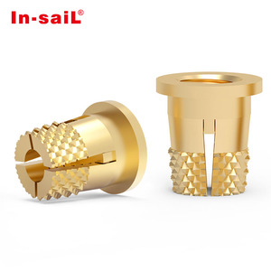 <span class=keywords><strong>Brass</strong></span> Knurled Báo Chí trong <span class=keywords><strong>Threaded</strong></span> chèn <span class=keywords><strong>Nut</strong></span> cho nhựa - Product Image 1