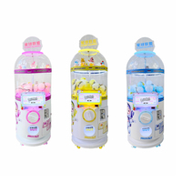 Mesin Permainan Gacha Koin Arcade Bby, Mesin Penjual Mainan Telur Putar Robot, Pusat Hiburan Hadiah, Bahasa Inggris, 6 Tahun, Besi, 1 Tahun