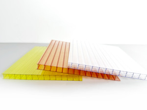 Panneau PC alvéolaire anti-bruit, anti-UV, résistant au vent pour couverture de toit de véranda de jardin - Product Image 2