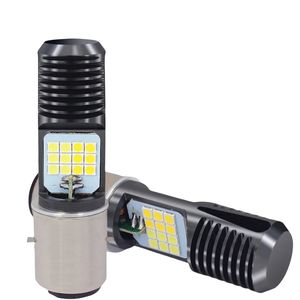 Phare LED pour moto, phare de moto à bulle H4 BA20D PX15D H6 24SMD, phare LED haute puissance et haute luminosité pour moto - Product Image 3