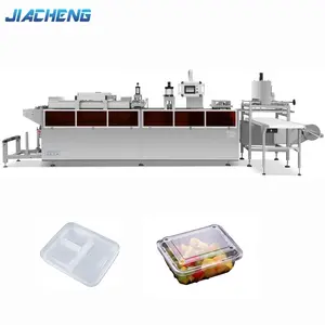 Automatic Vacuum Thermoforming Machine Vacuum Forming Multi-Station Automatic Machine Fast Food Tray Fruit Box