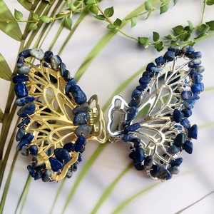 Pinzas para el Cabello de Cristal Tallado en Forma de Mariposa Natural con Piedras Curativas, Regalos de Recuerdo - Product Image 3