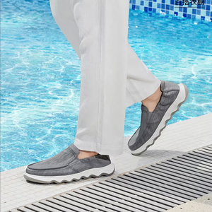 Primavera y otoño, Beijing nuevos zapatos de antiguos de tela, zapatos ligeros transpirables sin cordones para zapatos de mamá y papá de mediana edad y ancianos - Product Image 3