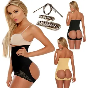 Women Body Shaper Butt Lifter Hi-Waist Panty Seamless Waist Trainer Tummy Control Shapewear