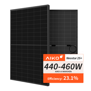 แผงโซลาร์เซลล์ <span class=keywords><strong>Aiko</strong></span> 625w 620w 615w 610w 605W แบบ N เทคโนโลยี ABC โมดูลไฟฟ้าโซลาร์เซลล์สำหรับใช้งานเชิงพาณิชย์ - Product Image 2