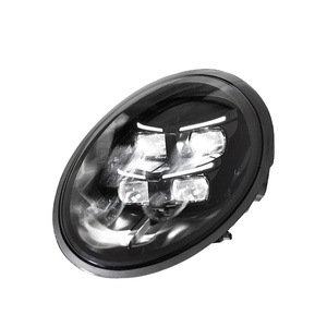 ชุดไฟหน้าสำหรับรถยนต์ปี 13-18 แบบดัดแปลงใหม่ พร้อมเลนส์ไฟวิ่งกลางวัน LED 12V เพิ่มความสว่างให้การมองเห็นเพื่อความปลอดภัยยิ่งขึ้น - Product Image 4