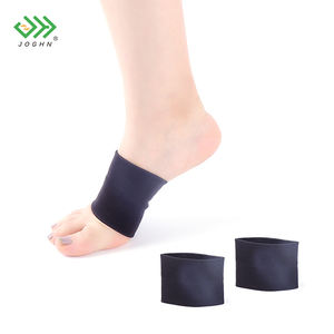 Calcetines elásticos JOGHN para <span class=keywords><strong>dolor</strong></span> <span class=keywords><strong>en</strong></span> el talón, tacones antideslizantes para mujer, calcetines con almohadillas metatarsianas, vendajes elásticos altos, calcetines de Pilates antideslizantes - Product Image 3