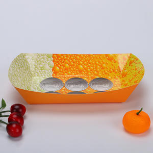 Cajas de Embalaje de Alimentos Biodegradables, Resistentes al Aceite, de Grado Alimenticio, Estilo Vintage, para Restaurantes, Fiestas de Cumpleaños, Festivales, Cajas para Hot Dogs, Tendencia de Moda - Product Image 2