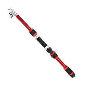 Ensemble de cannes à pêche télescopiques en fibre de carbone portable pour hommes, 1,8 m, pour la pêche à la <span class=keywords><strong>truite</strong></span> et au bar en eau douce et salée, avec poignée en EVA - Product Image 5