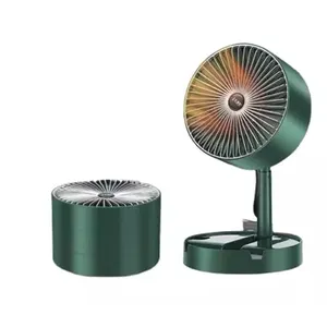 Portable electric fan heater EU USA UK plug in electric mini fan heater 220V space heaters fan