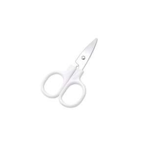 Mini ciseaux à fil en acier inoxydable 2,5 pouces avec manche blanc pour travaux manuels et couture - Product Image 4