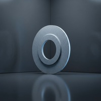 Meule convexe simple en céramique vitrifiée, grain 60, à faible vibration, outil abrasif pour le chanfreinage et l'ébavurage de pièces de quincaillerie
