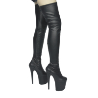 Sandales à plateforme tendance pour femme, imperméables, à talons hauts, avec lacets, style peep-toe, pour soirée, boîte de nuit, danse sur barre, collection automne-hiver