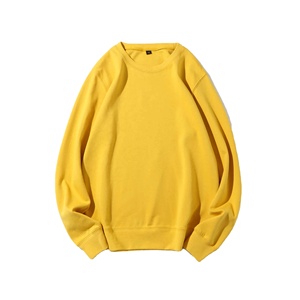 Sweat-shirt à col rond brodé avec logo personnalisé, taille américaine, de haute qualité, épais, pour hommes - Product Image 3