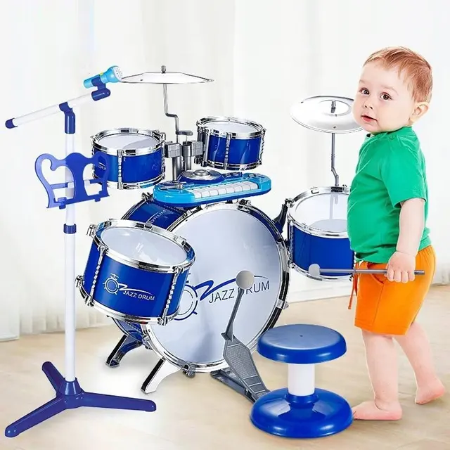 BAOLI Popular Jazz Drum Toy Musical Instrument Kids Toys 2023
