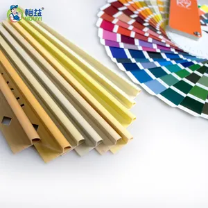 China Hot Sale Promotion Top Qualität 8mm Pvc White Tile Trim Pvc Fliesen Trim Corners Pvc Keramik fliesen Trim für die Wan decke