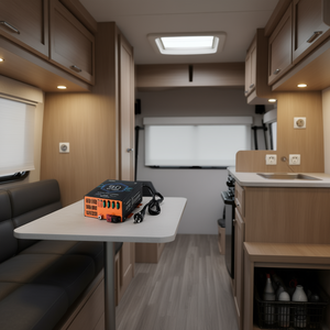 เครื่องแปลงไฟ RV 80 แอมป์ 110 โวลต์ AC เป็น 12 โวลต์ DC รุ่น D0100HADI87 สำหรับใช้กับรถบ้าน - Product Image 2