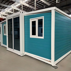 Casa Contenedor Expandible Prefabricada, Plegable de Doble Ala, de Alta Eficiencia Espacial, Completamente Amueblada, para Vivienda <span class=keywords><strong>Familiar</strong></span> Residencial - Product Image 3