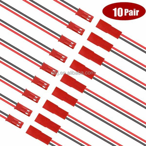 Silicone cắm cho <span class=keywords><strong>JST</strong></span> 2-pin Pin kết nối <span class=keywords><strong>JST</strong></span> rcy Nam Nữ cắm cho RC đồ chơi 5 cặp Brass liên hệ với chất liệu cho PCB - Product Image 2