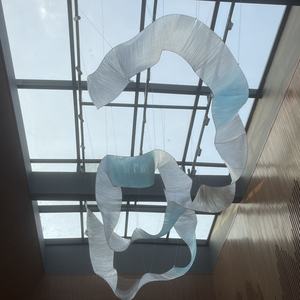 Candelabro <span class=keywords><strong>de</strong></span> acero inoxidable <span class=keywords><strong>de</strong></span> vidrio <span class=keywords><strong>de</strong></span> color, luz <span class=keywords><strong>de</strong></span> estilo Art Nouveau, diseño <span class=keywords><strong>de</strong></span> curva <span class=keywords><strong>de</strong></span> forma libre para Hotel, Villa, <span class=keywords><strong>piscina</strong></span> - Product Image 1