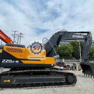 Excavadora Usada Original 220LC-9, Tractor Excavador Hyundai 220-9S, Excavadoras de Cadenas de Segunda Mano Hyundai 220, 220, 215 en Venta - Product Image 2