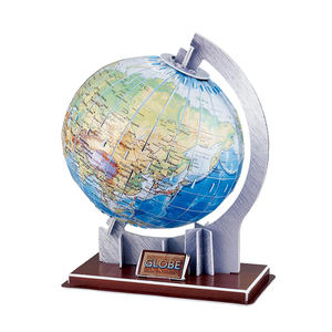 49 pièces de modèle en papier mousse, <span class=keywords><strong>puzzle</strong></span> coloré en forme de <span class=keywords><strong>globe</strong></span> terrestre <span class=keywords><strong>3D</strong></span> pour enfants - Product Image 2