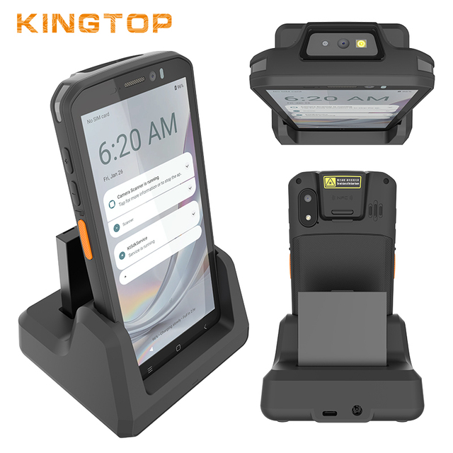 Android 14.0 5.45" Industrial PDA 2D Barcode Scanner NFC IP67 Waterproof Asset Tracking Inventory Management Free Demo App Stock