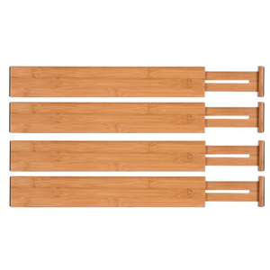 Diviseur de tiroir multifonction rétractable en bois massif moulé par injection pour l'espace du salon - Product Image 3