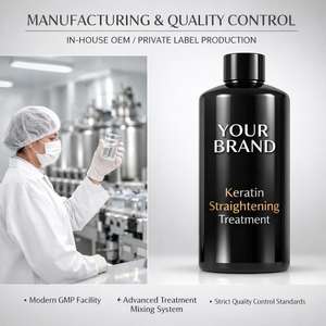 Tratamiento de Alisado de Queratina, Cuidado para Controlar el Frizz, Fabricante OEM ODM de Marca Privada, Salón Profesional - Product Image 4