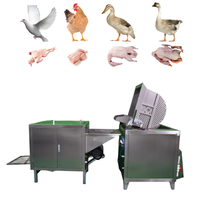 Machine d'abattage de volailles de petite capacité / Machine automatique tout-en-un pour échaudage et plumeage de poulets