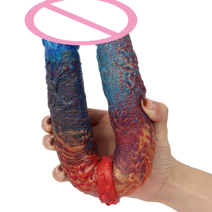 LUUK 38 CM giocattoli da donna Super lunghi <span class=keywords><strong>sesso</strong></span> dildo <span class=keywords><strong>a</strong></span> due estremità la dimensione perfetta si sente segreta per gli uomini lesbici - Product Image 5