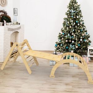 <span class=keywords><strong>Pikler</strong></span> Climbing Triangle Set, Montessori Juego <span class=keywords><strong>de</strong></span> escalada plegable <span class=keywords><strong>de</strong></span> <span class=keywords><strong>madera</strong></span>, Indoor Climbing Triangle Playground Toys Set para niños - Product Image 6