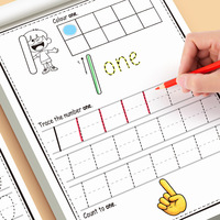 Cahier d'exercices éducatifs pour enfants : Apprentissage des nombres, traçage et écriture, avec certificat CE CPC pour la maternelle
