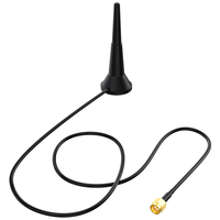 Antenne Wi-Fi omnidirectionnelle flexible et rotative en caoutchouc, double bande 2,4 GHz 5 GHz, connecteur RP-SMA mâle